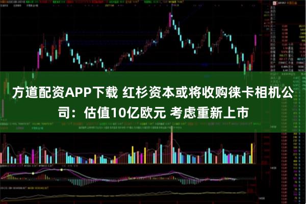 方道配资APP下载 红杉资本或将收购徕卡相机公司：估值10亿欧元 考虑重新上市